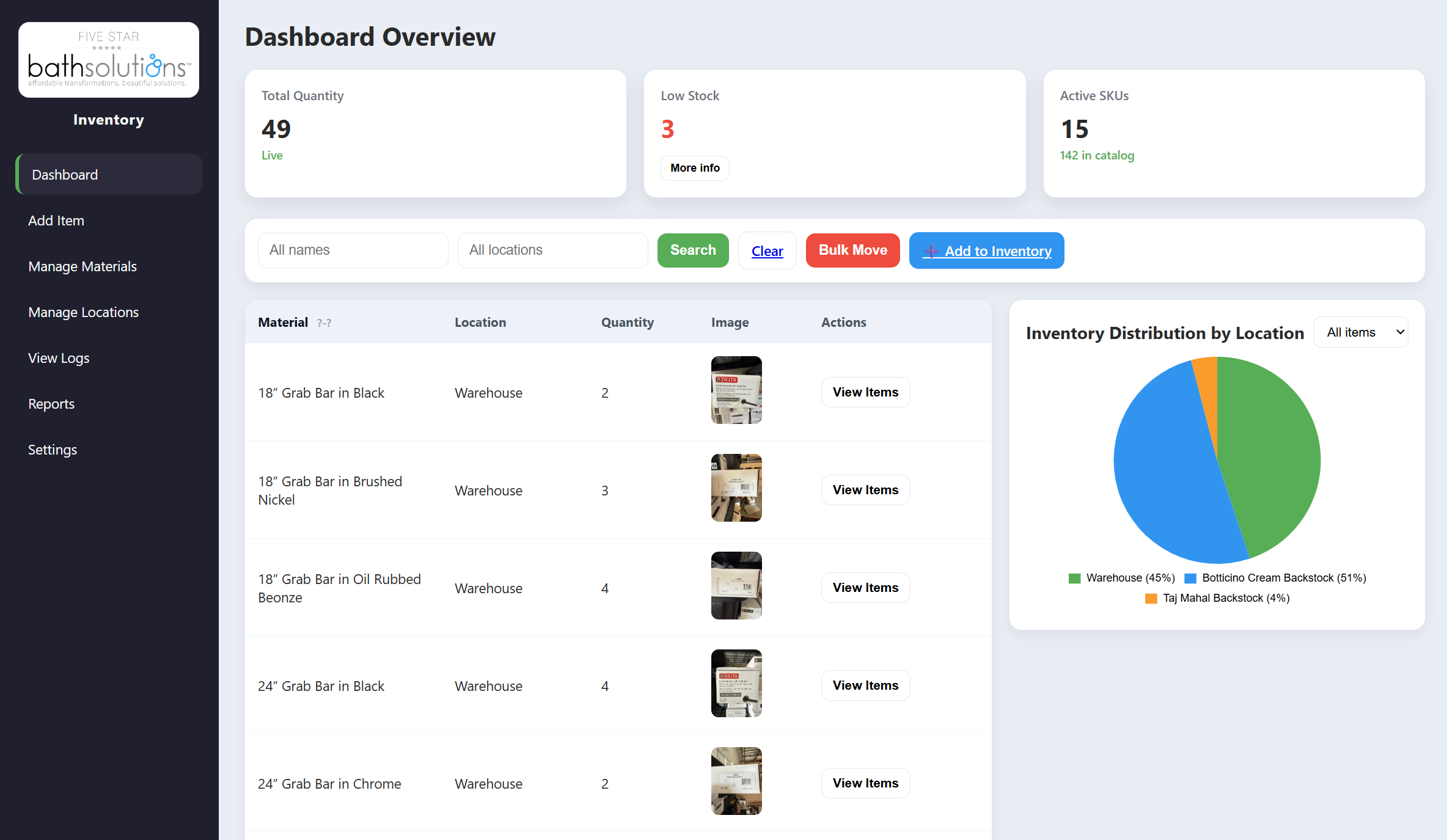 Inventory Management System / Self Hosted Home Server