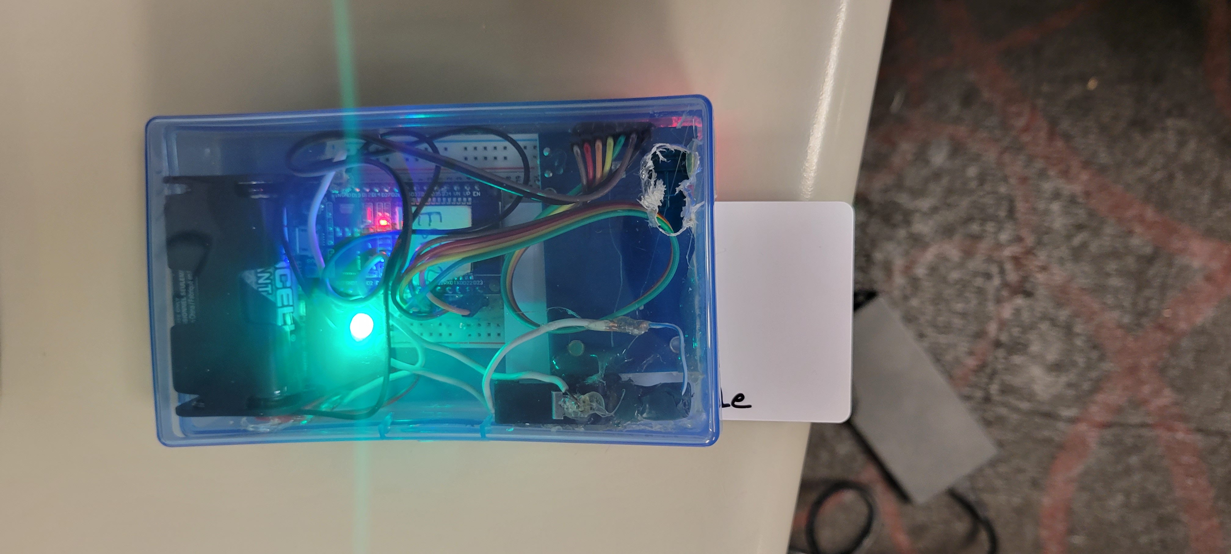 RFID Restroom Maintenance System